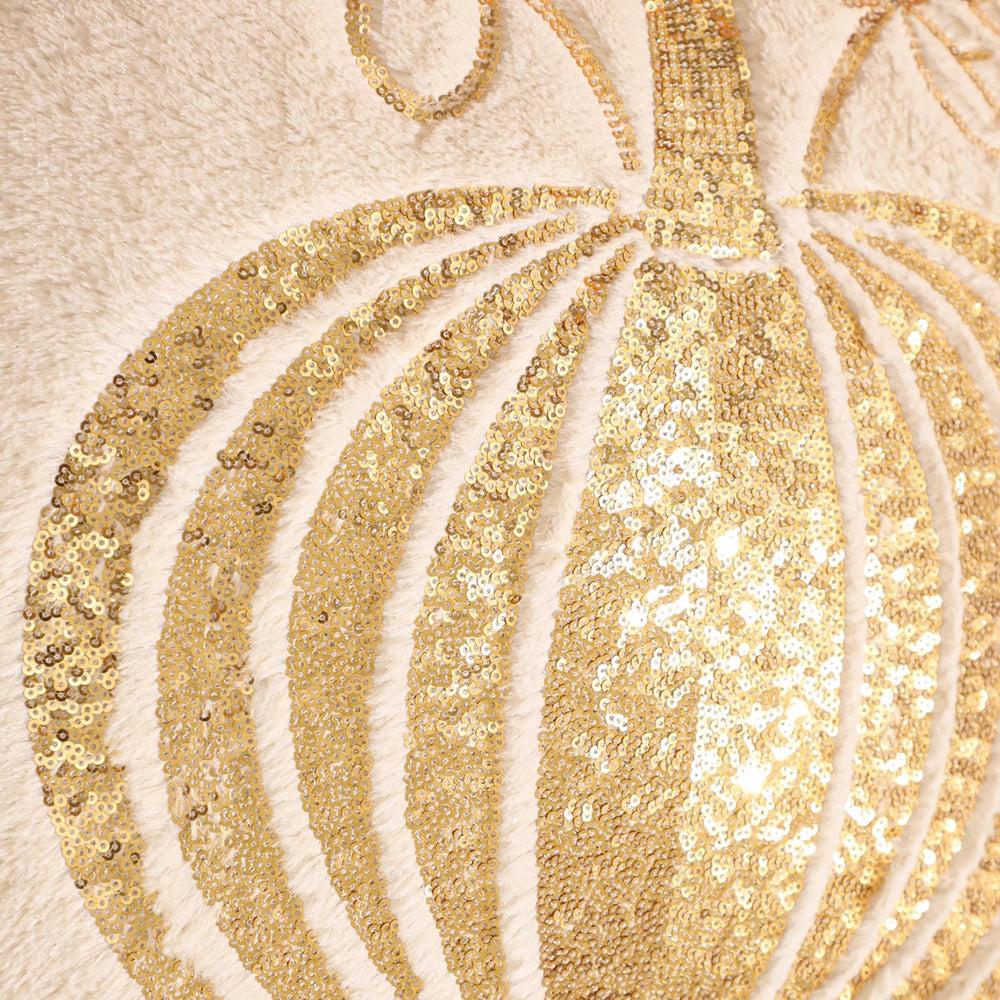 Halloween Deko-Kissenbezug – Paillettenstickerei – 450mm