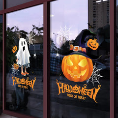 Halloween Fensteraufkleber – PVC Dekor – 45Cm*60Cm Set