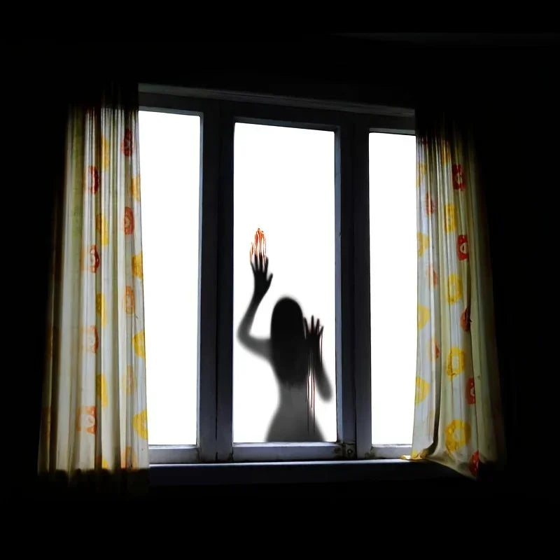 Halloween Fenstersticker – PVC Design – Schaumstoffpapier Set