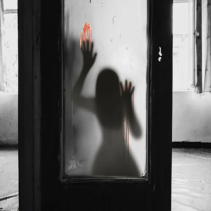 Halloween Fenstersticker – PVC Design – Schaumstoffpapier Set