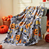 Halloween Fleece Decke – Korallen Fleece – 100x70cm