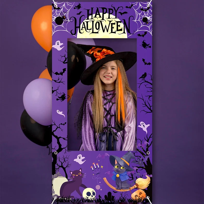 Halloween Fotorequisiten – Papierrahmen – 120x60cm