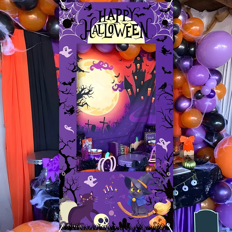 Halloween Fotorequisiten – Papierrahmen – 120x60cm