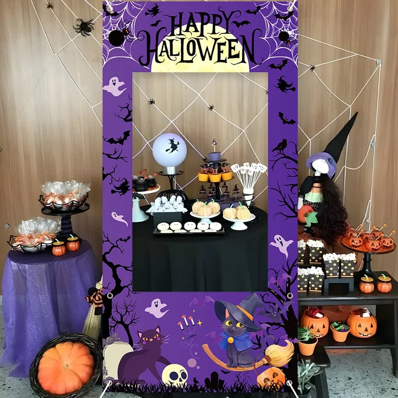 Halloween Fotorequisiten – Papierrahmen – 120x60cm