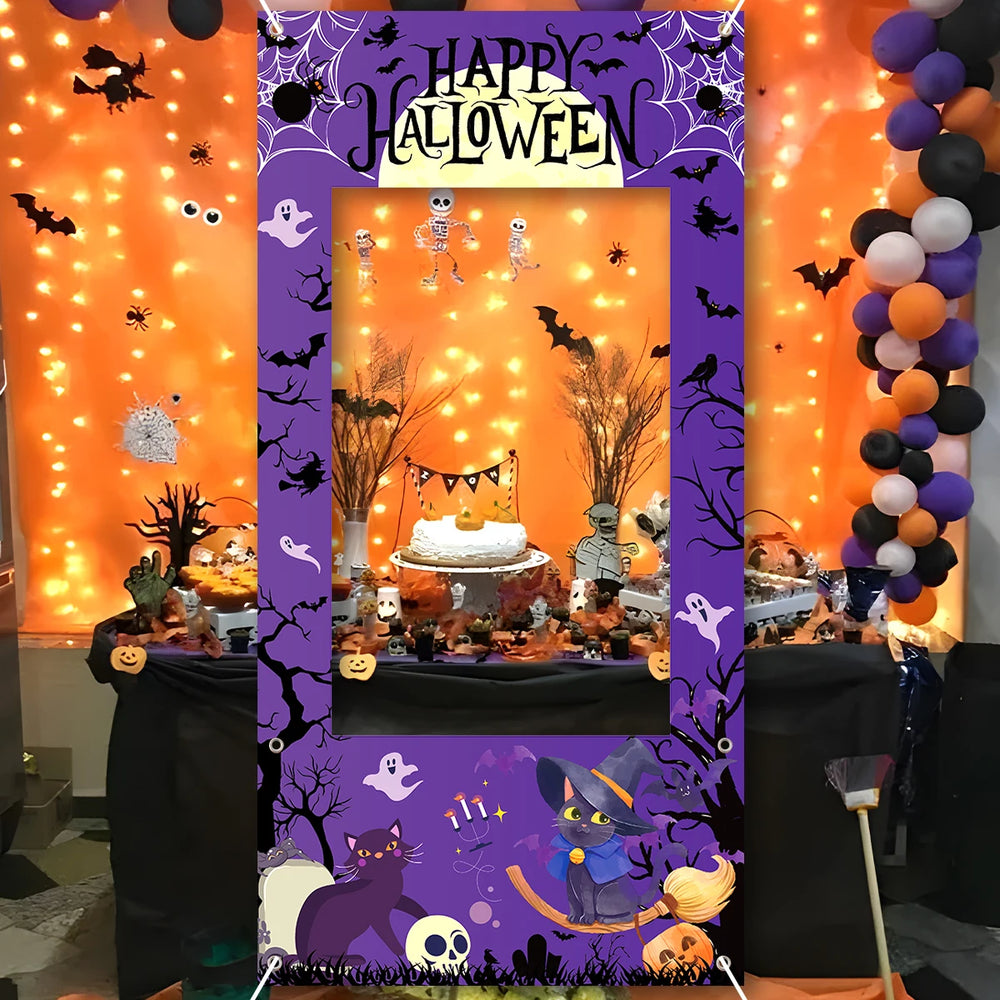 Halloween Fotorequisiten – Papierrahmen – 120x60cm