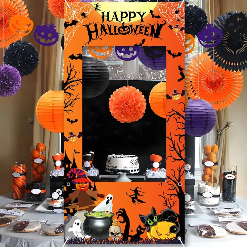 Halloween Fotorequisiten – Papierrahmen – 120x60cm