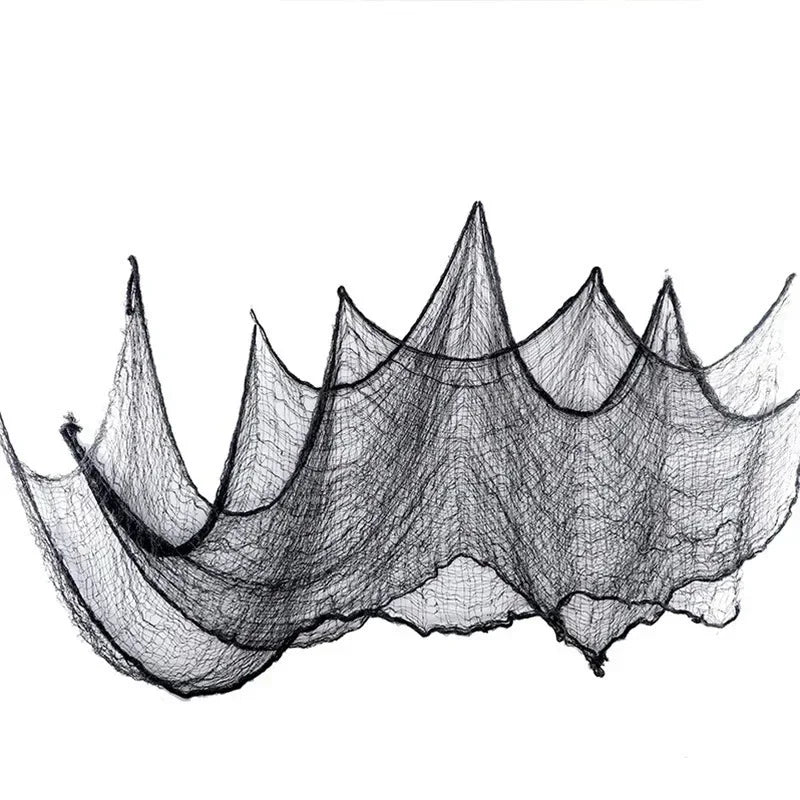 Halloween Gaze - Schwarzes Tuch Design - 76x183cm