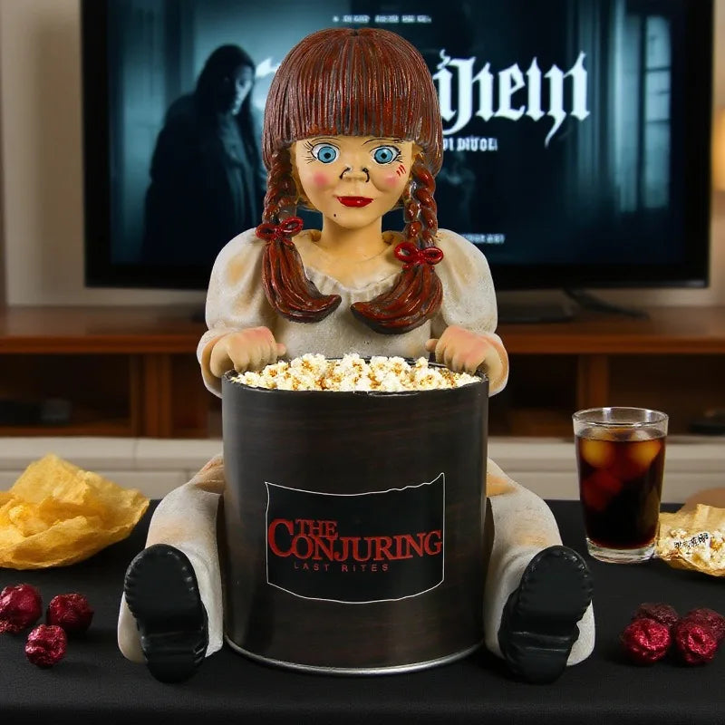 Halloween Gruseliges Mädchen Harz Statue – 21CM Tischdeko