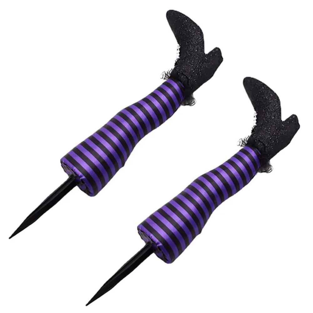 Halloween Hexenbeine Stäbe – Schaumstoff Design Aussen