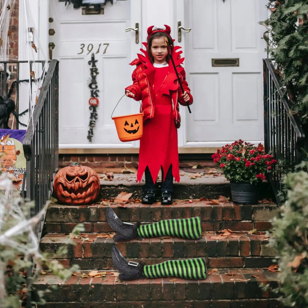 Halloween Hexenbeine Stäbe – Schaumstoff Design Aussen