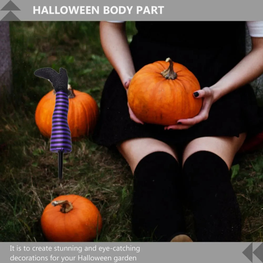Halloween Hexenbeine Stäbe – Schaumstoff Design Aussen