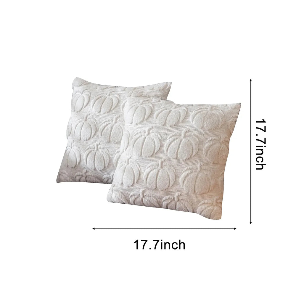 Halloween Kissenhülle – Stilvolle Strick, 100% Baumwolle – 45x45CM