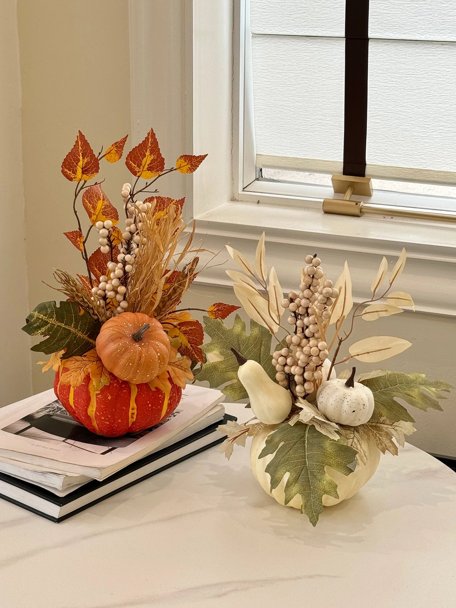 Halloween Kürbisdeko - Polyester Design - 12.5x29cm