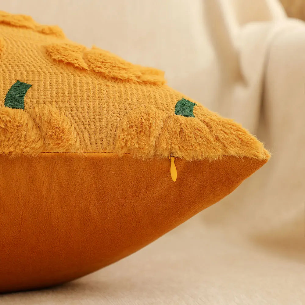 Halloween Kürbiskissenbezug – Samt Design – 45x45cm