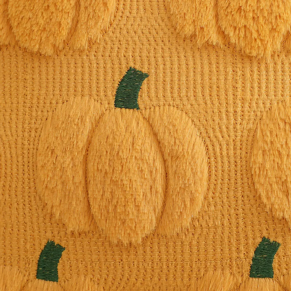 Halloween Kürbiskissenbezug – Samt Design – 45x45cm