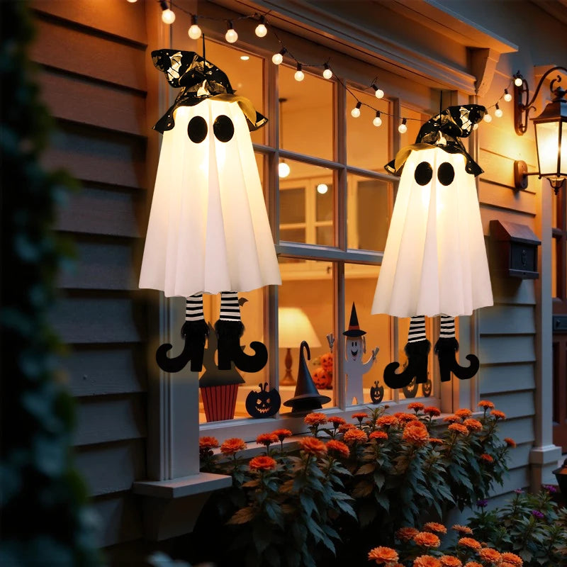 Halloween LED Hexengeist – Stoffdesign – Innen & Aussen