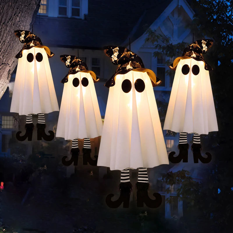Halloween LED Hexengeist – Stoffdesign – Innen & Aussen