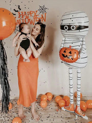 Halloween Mumienballon – Folien-Design – Partydeko