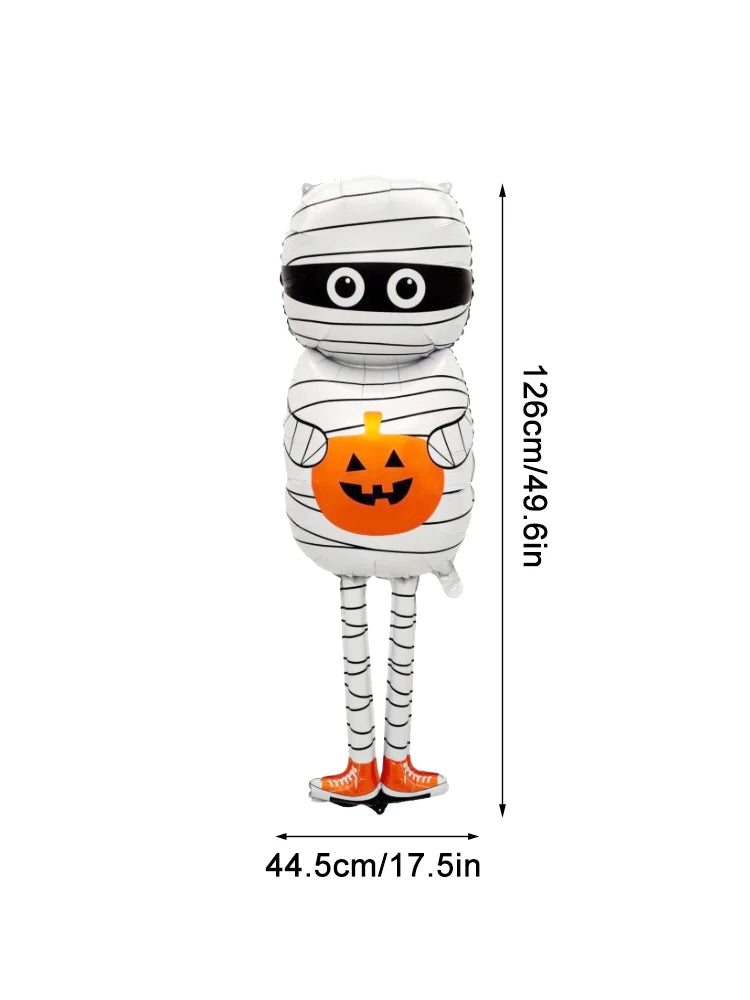 Halloween Mumienballon – Folien-Design – Partydeko