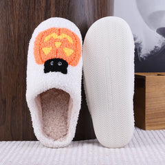 Halloween Slippers – Kuscheliges Katzen-Design – Wärme Innen