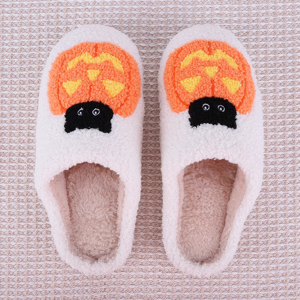 Halloween Slippers – Kuscheliges Katzen-Design – Wärme Innen
