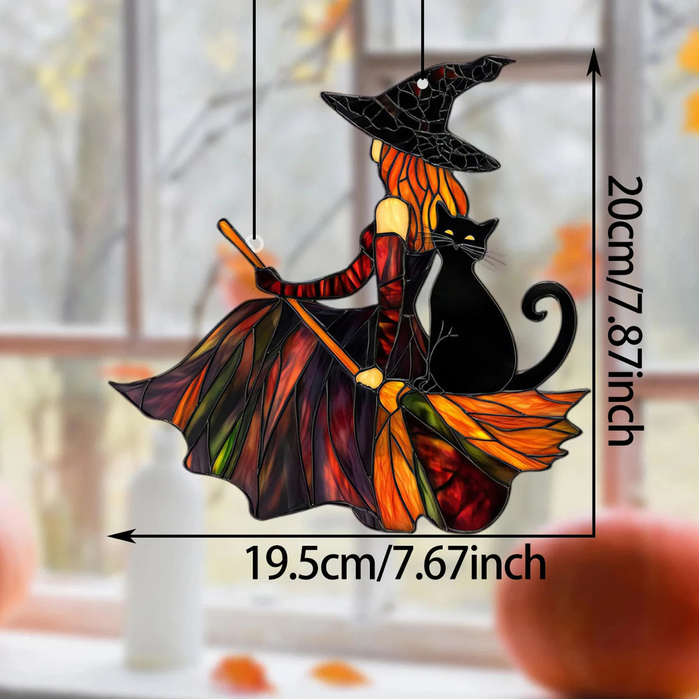 Halloween Sonnenfänger – Gotisches Design – Raumdeko