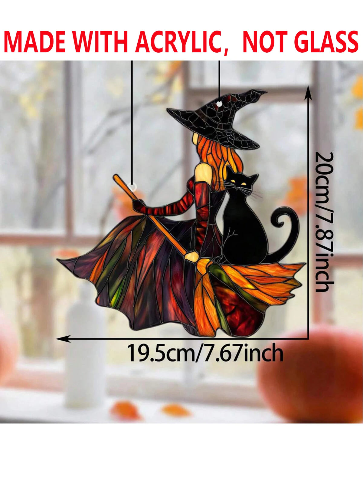 Halloween Sonnenfänger – Gotisches Design – Raumdeko