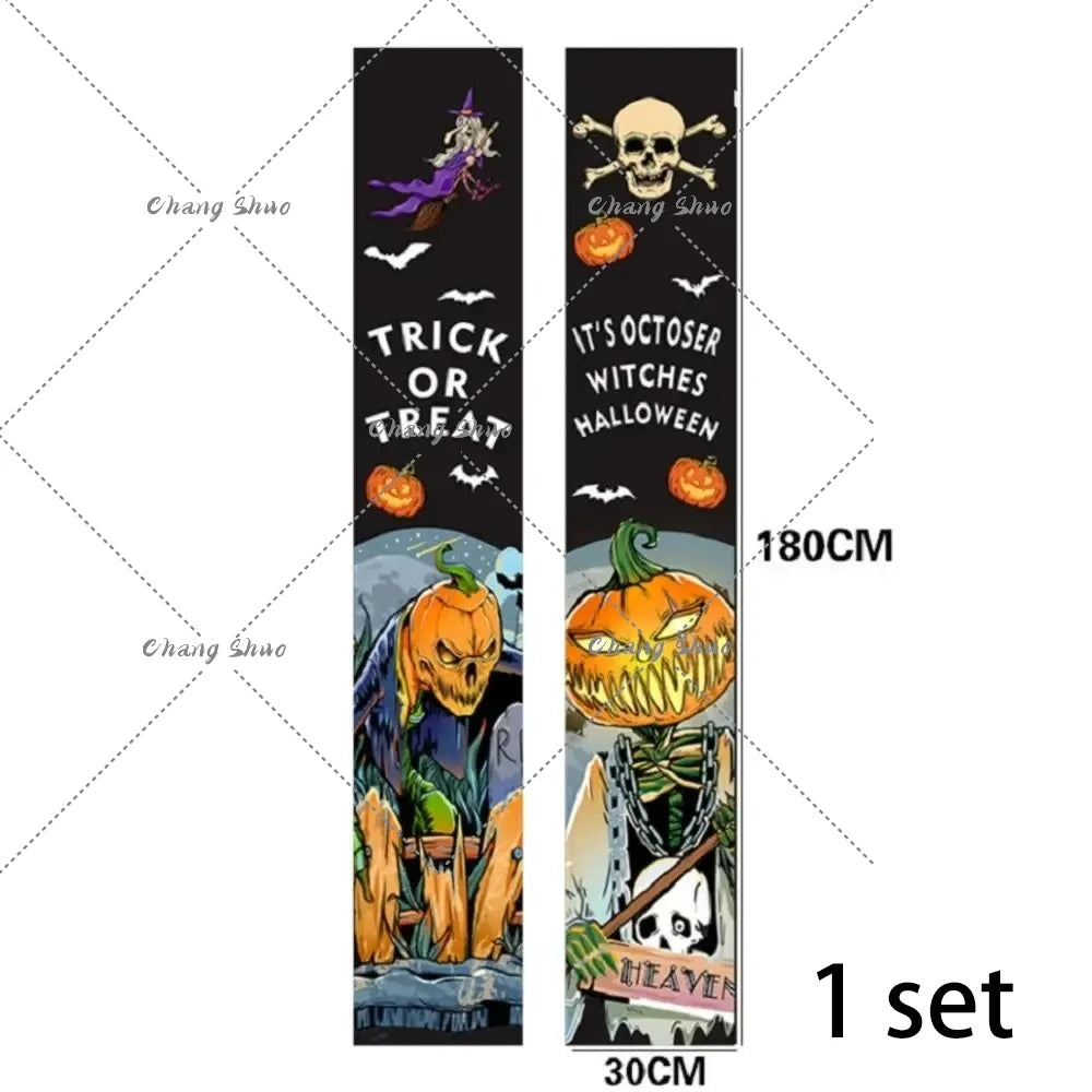 Halloween Türbanner – Polyester – 180x30CM
