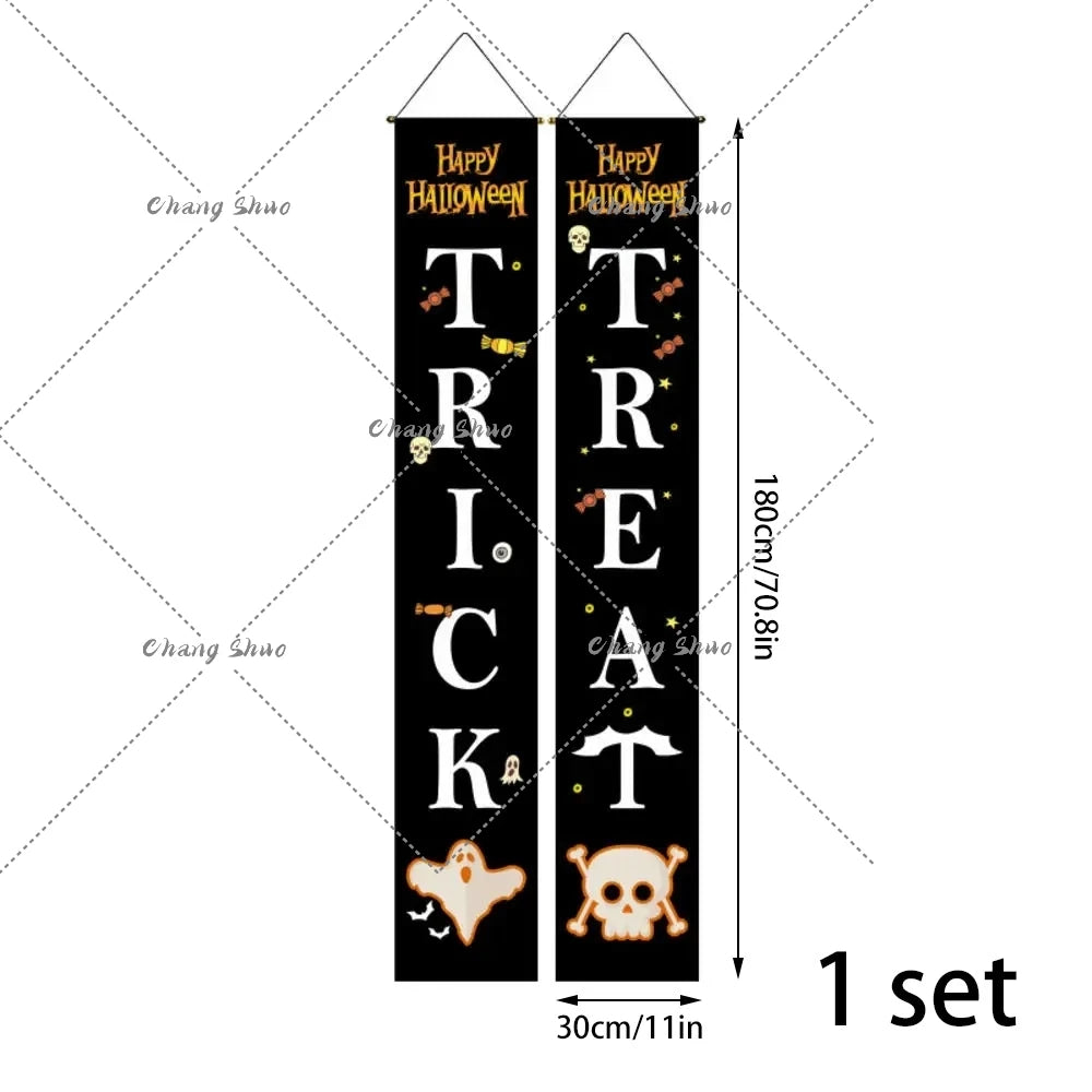 Halloween Türbanner – Polyester – 180x30CM