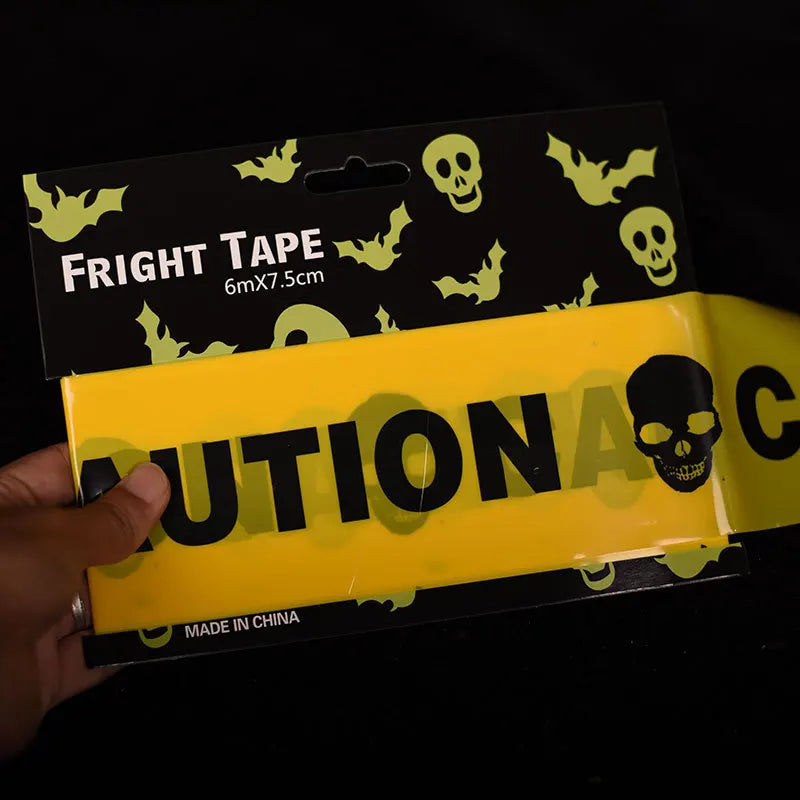 Halloween Warnband – Auffälliges Design – 4.5x10m