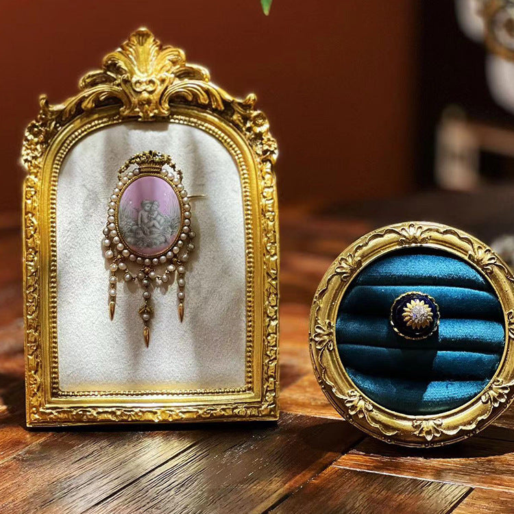 Halsketten Display Ständer – Samt Design – Für Schmuckaufbewahrung