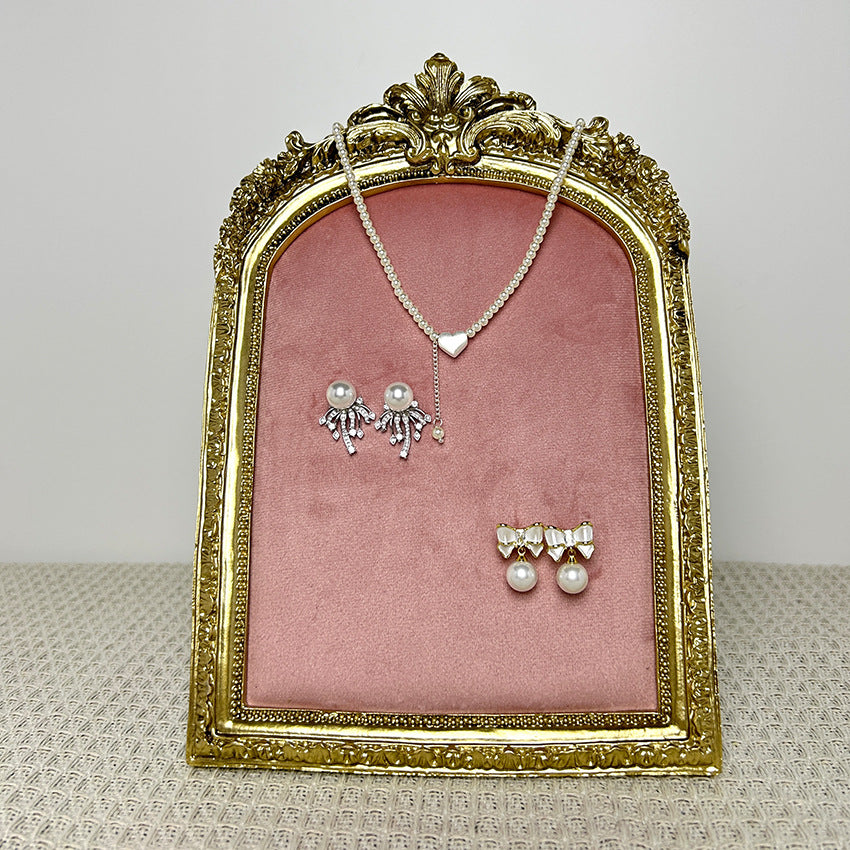 Halsketten Display Ständer – Samt Design – Für Schmuckaufbewahrung