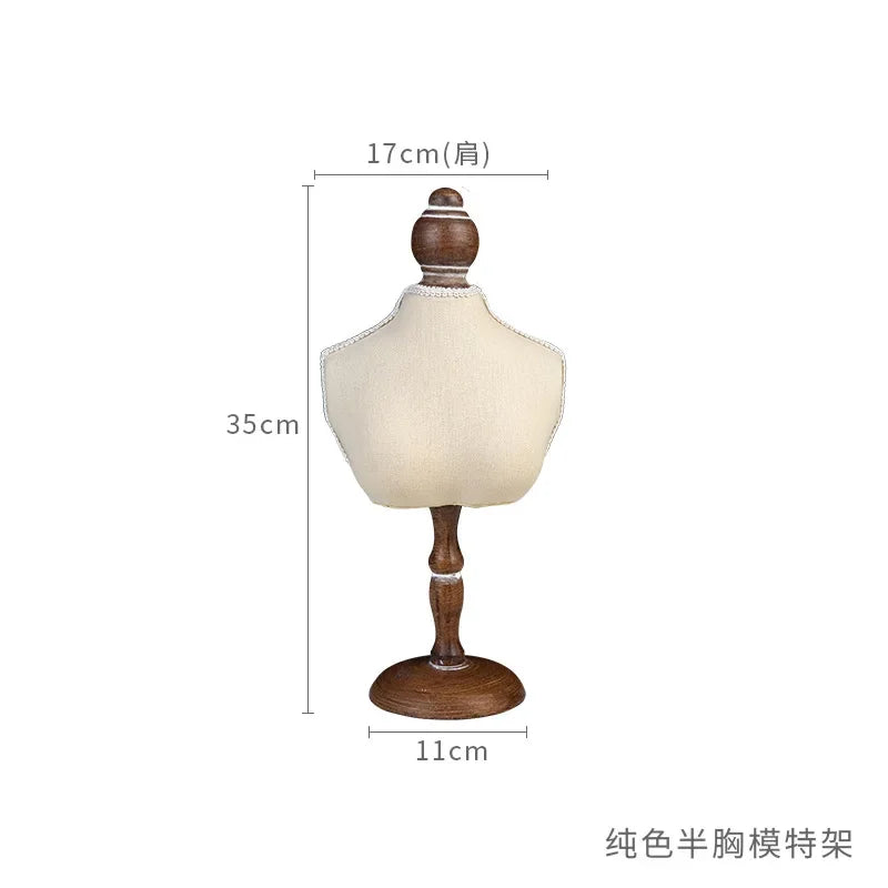 Halsketten Display Ständer – Samt Design – Für Schmuckaufbewahrung