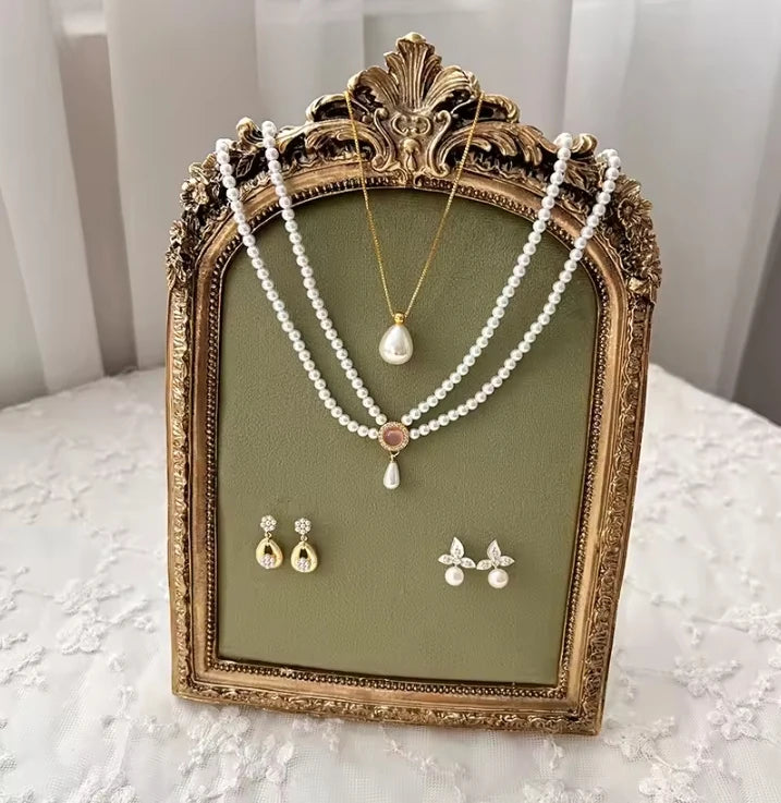 Halsketten Display Ständer – Samt Design – Für Schmuckaufbewahrung