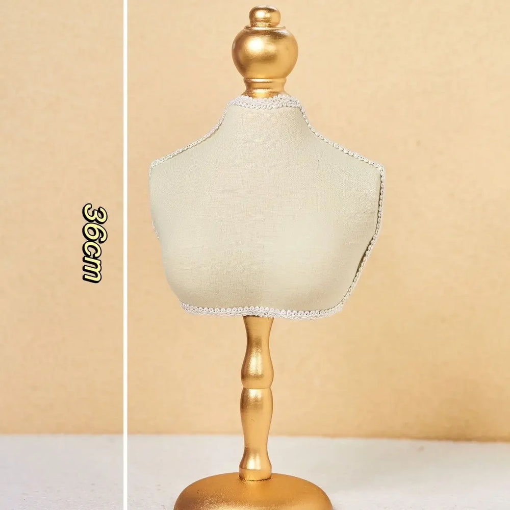 Halsketten Display Ständer – Samt Design – Für Schmuckaufbewahrung