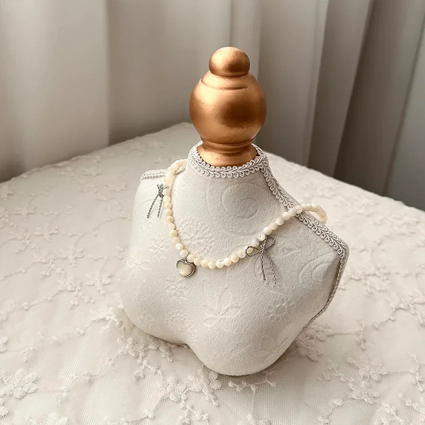 Halsketten Display Ständer – Samt Design – Für Schmuckaufbewahrung