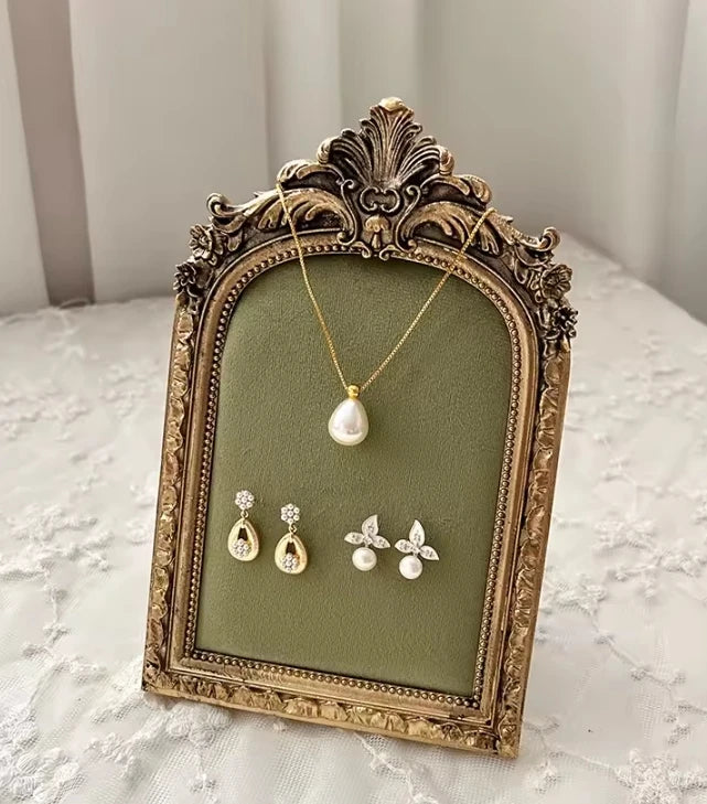 Halsketten Display Ständer – Samt Design – Für Schmuckaufbewahrung