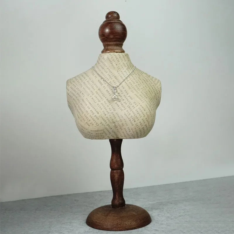 Halsketten Display Ständer – Samt Design – Für Schmuckaufbewahrung