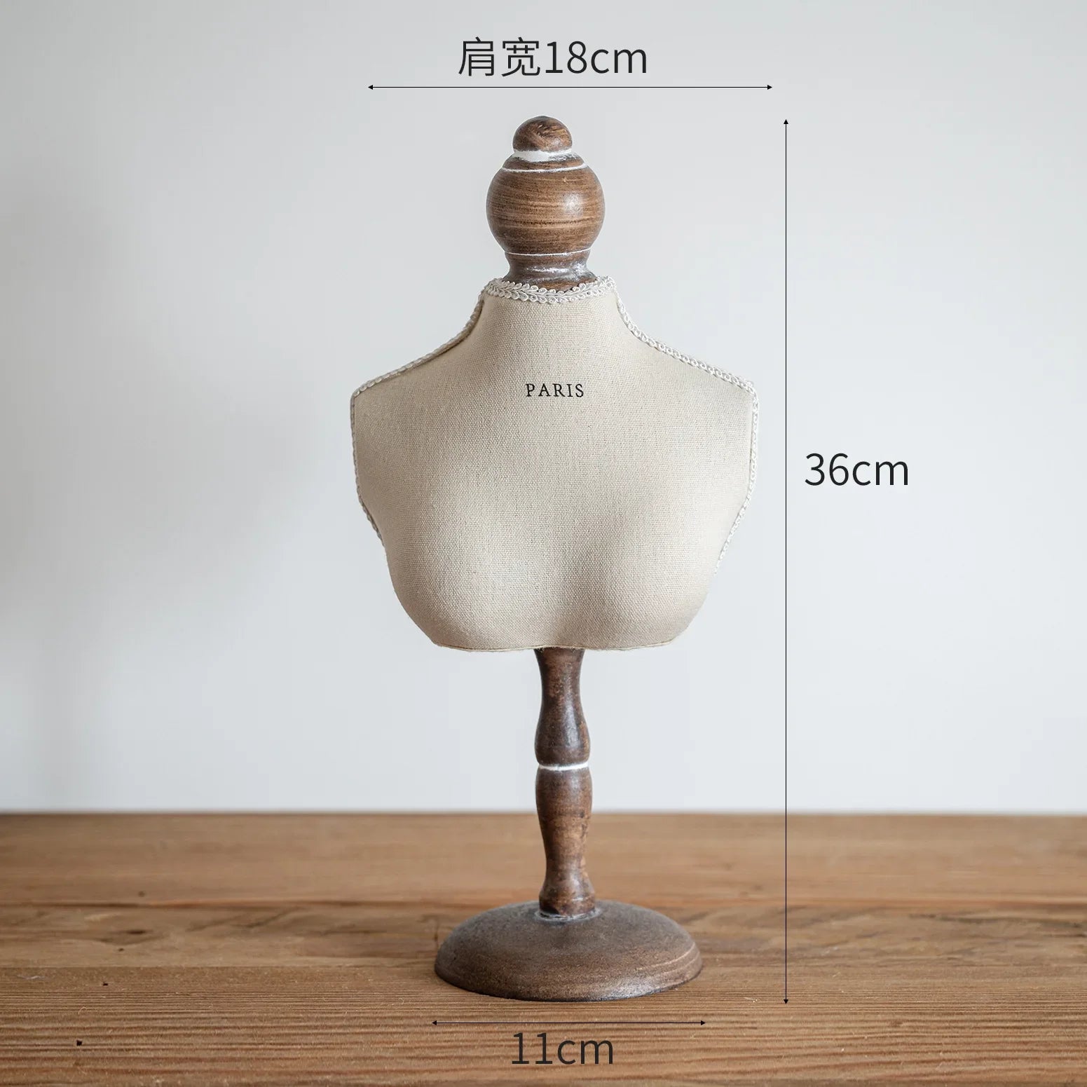 Halsketten Display Ständer – Samt Design – Für Schmuckaufbewahrung