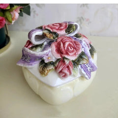 Handbemalte Keramiktasse – Europäischer Stil – 270ml