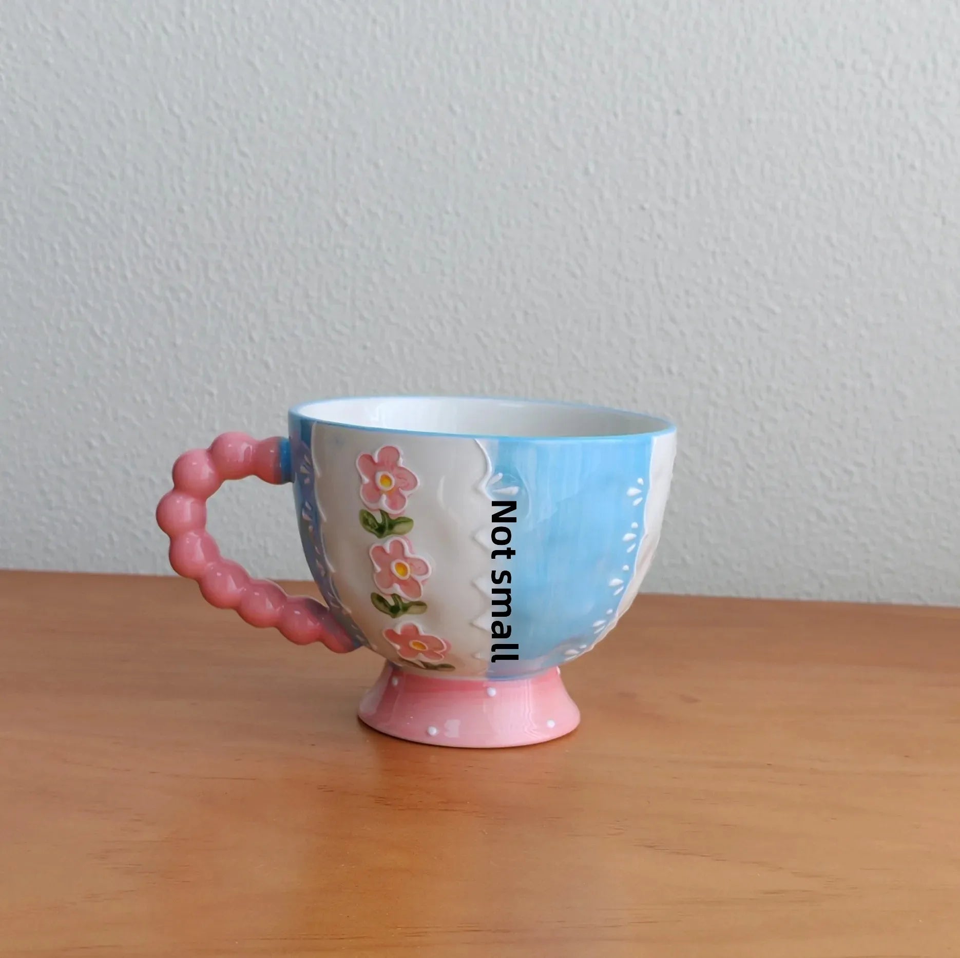 Handbemalte Keramiktassen – 430ml – Frühstücksgenuss