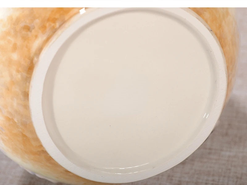 Handbemalte Vase – Moderne Keramik – 19.6x18x27.8