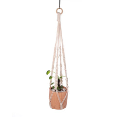 Handgemachter Pflanzenhänger – Boho Makramee Design – Innenbereich