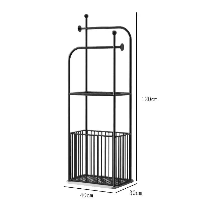 Handtuchhalter Regal – Leichter Luxus Metall