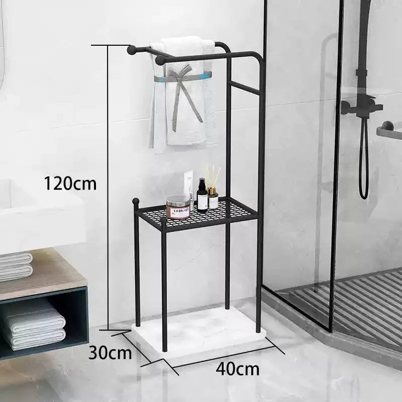 Handtuchhalter Regal – Leichter Luxus Metall