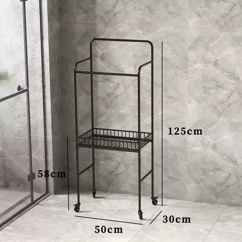 Handtuchhalter Regal – Leichter Luxus Metall