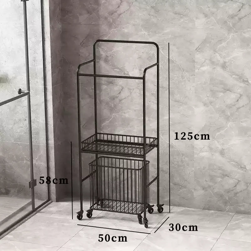 Handtuchhalter Regal – Leichter Luxus Metall