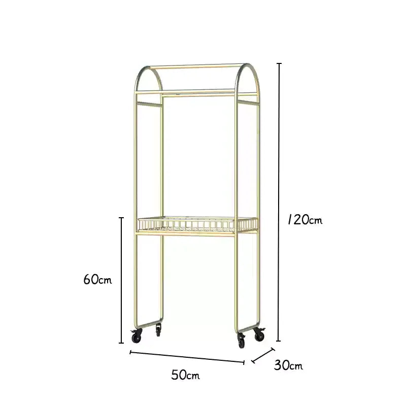 Handtuchhalter Regal – Leichter Luxus Metall