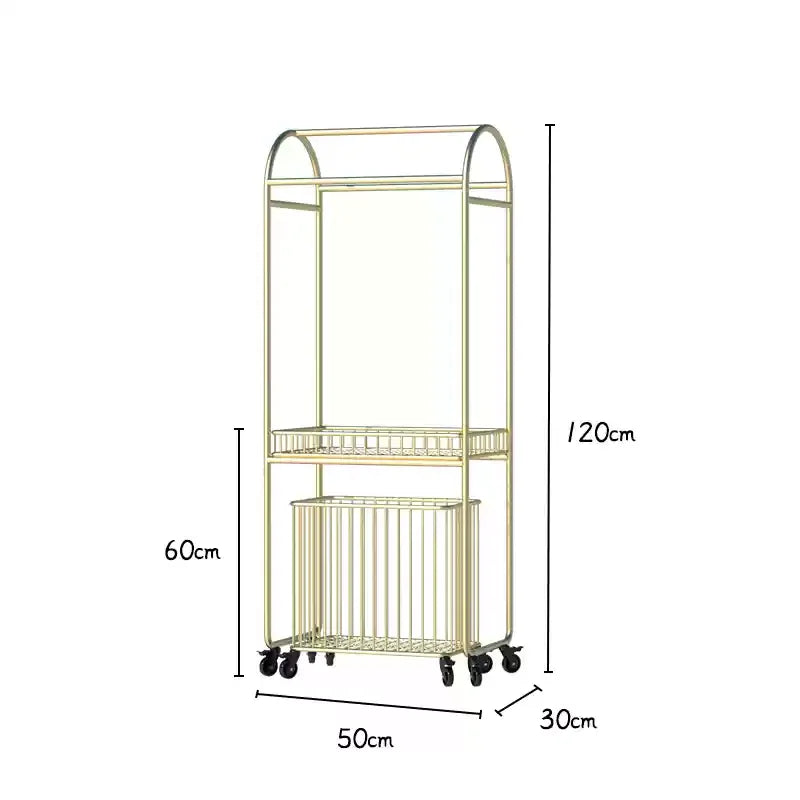 Handtuchhalter Regal – Leichter Luxus Metall