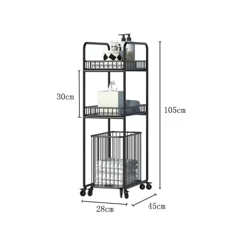 Handtuchhalter Regal – Leichter Luxus Metall